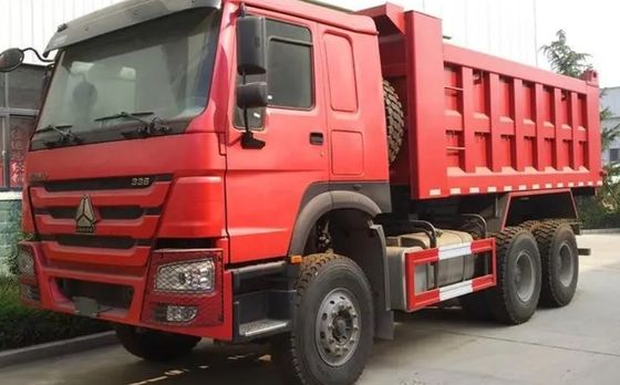 351-450 pk HOWO371 Dumptruck met DOT-certificering en banden