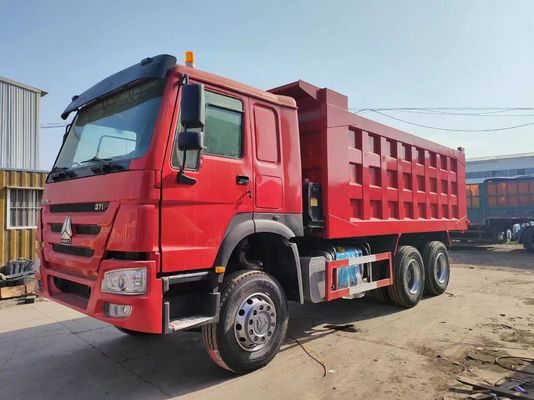 Sinotruck HOWO 6*4 Dump Truck in 371HP HC16 Dual Achsel Front Lifting Style