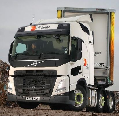 Volvo FM 420 aanhangwagen met radiale banden en 351-450 pk