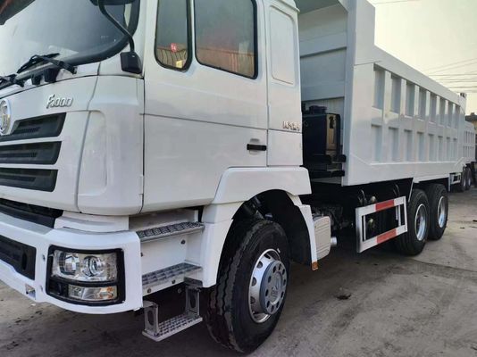 6×4 aandrijflijn Shacman Wit F3000 Dump Truck Tipper Truck 8500x2500x3400mm