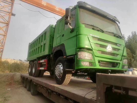 1 jaar naverkoopservice gebruikte Sinotruk HOWO 6X4 dumper voor bouwmachines