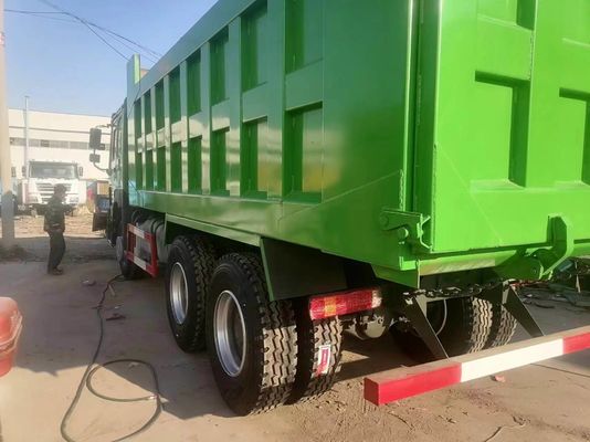 1 jaar naverkoopservice gebruikte Sinotruk HOWO 6X4 dumper voor bouwmachines
