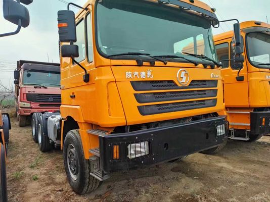 Radialbanden Shacman Tractor Truck F3000 400L 336-420HP 50 met oranje stoelen≤5