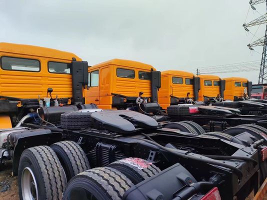 Radialbanden Shacman Tractor Truck F3000 400L 336-420HP 50 met oranje stoelen≤5