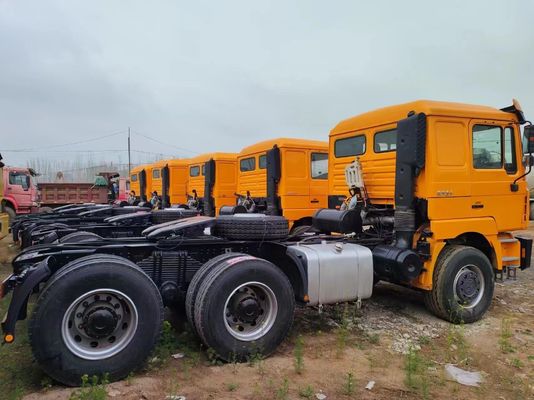 Radialbanden Shacman Tractor Truck F3000 400L 336-420HP 50 met oranje stoelen≤5