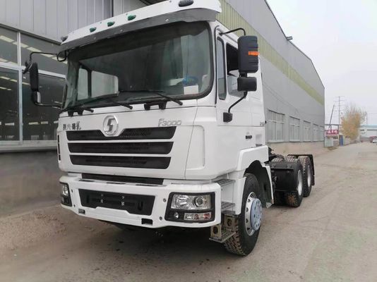 Gebruikte Shacman F3000 6X4 Heavy Head Tractor Truck 40 ton met radial banden ontwerp