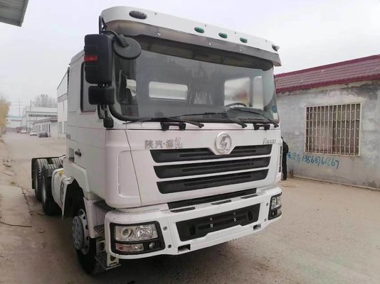 Gebruikte Shacman F3000 6X4 Heavy Head Tractor Truck 40 ton met radial banden ontwerp