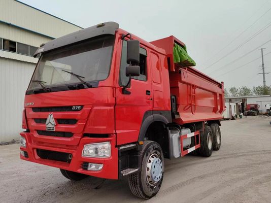 DOT-gecertificeerde HOWO 6*4 Tipper Truck 5ton 8ton 10ton Capaciteit voor Constructie Dump Trucks