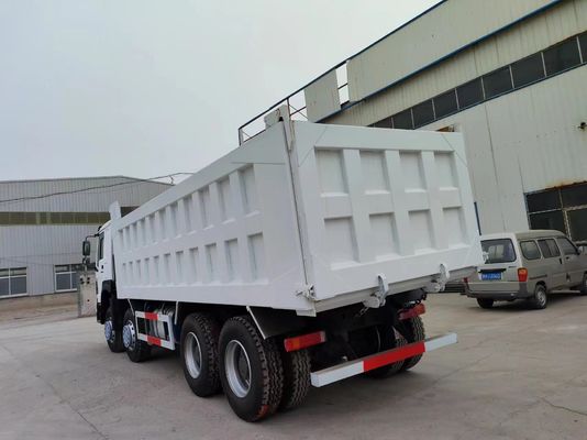 Voorste Lifting Style Dump Truck 12.00r20 banden 375HP Sinotruk HOWO 8*4 tweedehands Truck