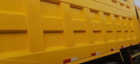 10 banden Sinotruck HOWO 6*4 Tweedehands Dump Truck Front Lifting Style Uitstoot Euro 3/4/5