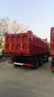18 kubieke meter capaciteit HOWO 6X4 Heavy Duty Dump Truck met handgeschakelde transmissie
