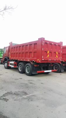 18 kubieke meter capaciteit HOWO 6X4 Heavy Duty Dump Truck met handgeschakelde transmissie