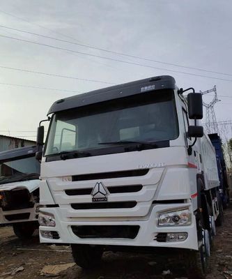 8×4 aandrijflijnen Kipper Truck HOWO E7 Dump Truck met handgeschakeld type
