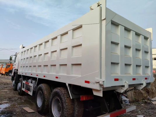 8×4 aandrijflijnen Kipper Truck HOWO E7 Dump Truck met handgeschakeld type