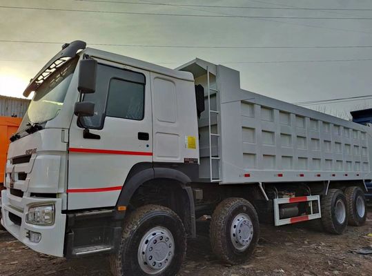 8×4 aandrijflijnen Kipper Truck HOWO E7 Dump Truck met handgeschakeld type
