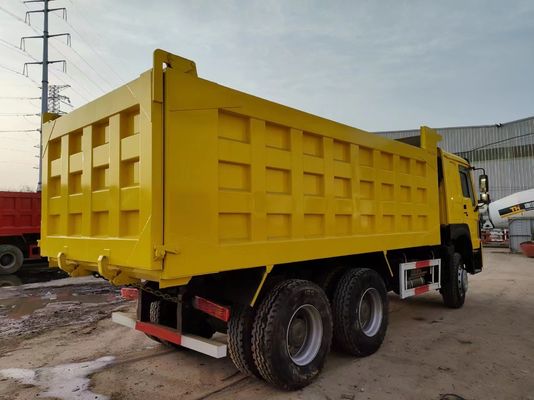 Handgestuurde Sinotruck HOWO 6*6 Dumptruck voor zware toepassingen