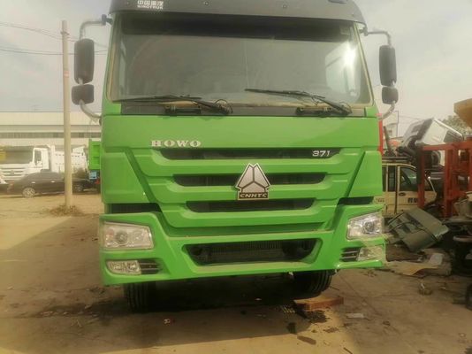 Handgeschakelde transmissie type 12.00r20 band tweedehands Sinotruck HOWO 6*4 Dump Truck 10 banden