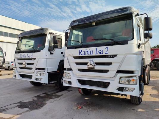 ECE-gecertificeerde voorlift HOWO 6*4 dumptruck tipper truck 351-450 pk