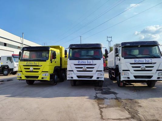 ECE-gecertificeerde voorlift HOWO 6*4 dumptruck tipper truck 351-450 pk