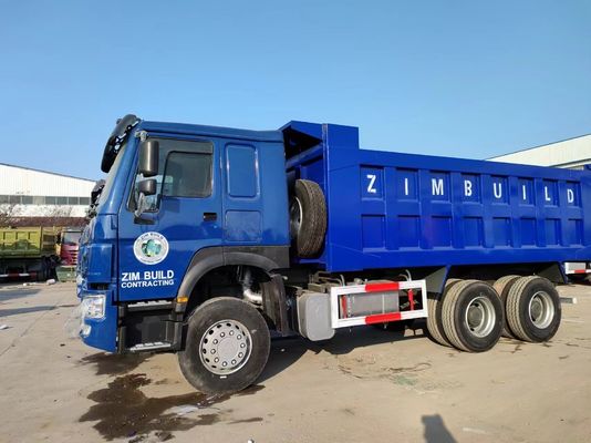 DOT gecertificeerd 12.00r20 tweedehands Sinotruck HOWO 6*4 Zware dumptruck met 10 banden
