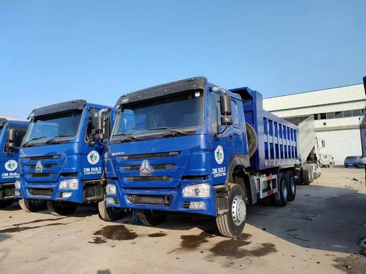 DOT gecertificeerd 12.00r20 tweedehands Sinotruck HOWO 6*4 Zware dumptruck met 10 banden