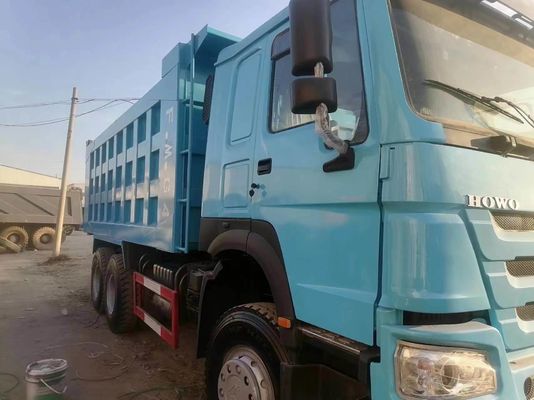 Sinotruck HOWO 6*4 Dump Truck Pauwblauw met radialbanden