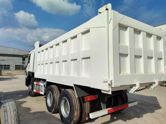 6×4 Front Lifting Style Dump Truck 351-450 pk tweedehands Sinotruck HOWO 10wheeler Wit