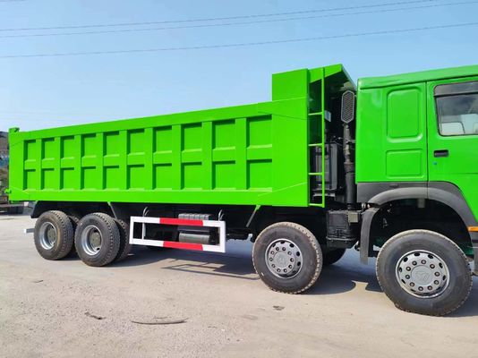 Gebruikte Sinotruck HOWO 6*4 Dump Truck Groen Grote zware vrachtwagen Motorcapaciteit 6-8L