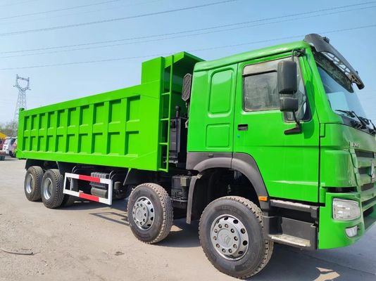 Gebruikte Sinotruck HOWO 6*4 Dump Truck Groen Grote zware vrachtwagen Motorcapaciteit 6-8L