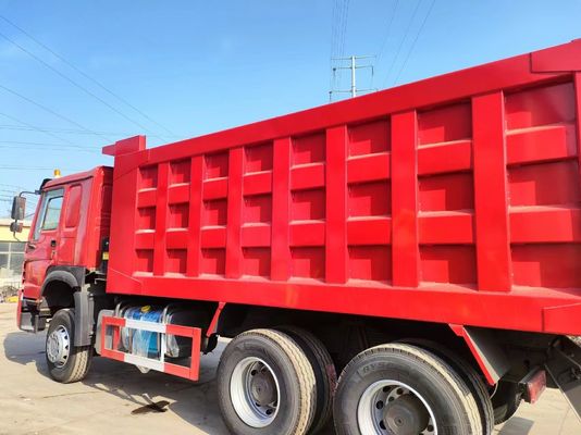 Sinotruck HOWO 6*4 Dump Truck in 371HP HC16 Dual Achsel Front Lifting Style