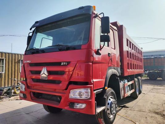 Sinotruck HOWO 6*4 Dump Truck in 371HP HC16 Dual Achsel Front Lifting Style