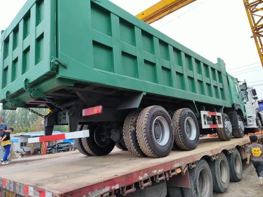 Sinotruk HOWO 371/400/420/380HP 8X4 12 wiel dumptruck en gebruikte