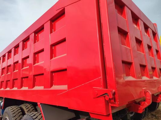 6-8L motorvermogen HOWO 8*4 Dump Truck Trailer Head Tractor Horse Tipper Truck