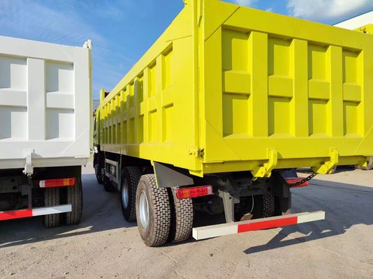 Geel 351-450 pk 6-8L Sinotruk HOWO Dump Truck Tipping Truck Heavy Duty Dumper Tipper Tractor Truck