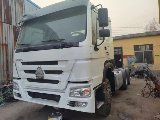 Sinotruck HOWO Traktortruck 6*4 met witte 10 wielen voor het vervoer van zware lading