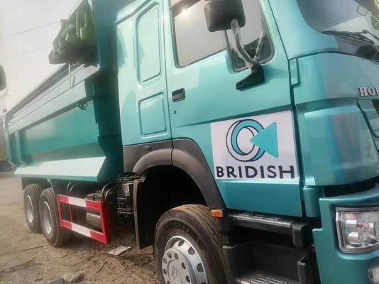 351-450 pk handgestuurde wagen Sinotruck HOWO 6*4 Dump truck met U-type verpakkingsdoos