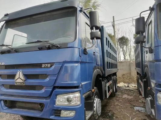 Voorste Lifting Stijl Dump Truck Gebruikte HOWO 6*4 Tweedehands Truck Verschillende kleur Sinotruck