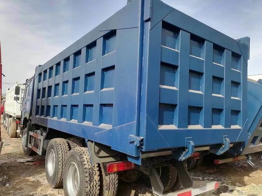 Voorste Lifting Stijl Dump Truck Gebruikte HOWO 6*4 Tweedehands Truck Verschillende kleur Sinotruck