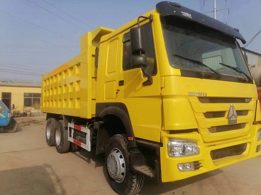 HOWO Sinotruk 460HP Dump Trucks Benzine Auto Gebruikte Good Fuel Truck 6-8L Motorcapaciteit