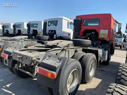 Handgeschakelde versnellingsbak HOWO 6*4 Traktor Truck 375HP 371HP 10banden Heavy Duty Trailer Head