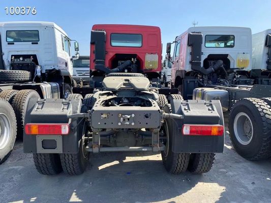 Handgeschakelde versnellingsbak HOWO 6*4 Traktor Truck 375HP 371HP 10banden Heavy Duty Trailer Head
