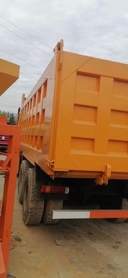 Gebruikte HOWO 6*4 10wieler 371HP dumptruck met 6-8L motorcapaciteit en 10 wielen