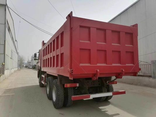 Sinotruk HOWO 6X4 Truck 371HP 10 wielen Gebruikte dumptrucks met een motorcapaciteit van 6-8L
