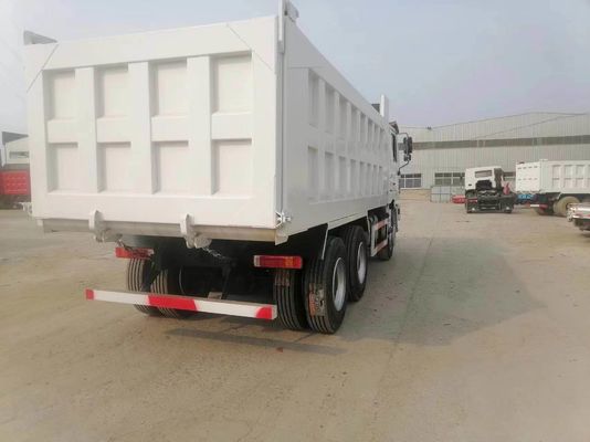 1 jaar na-verkoopservice Gebruikt 12 wieler 50 ton capaciteit Shacman mijnbouw dumptruck