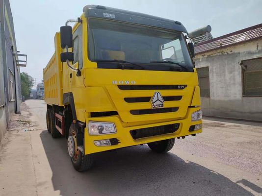 Radialbandenontwerp Sinotruck HOWO 6*4 Dump Truck Tweedehands Truck 10banden Tipping Truck
