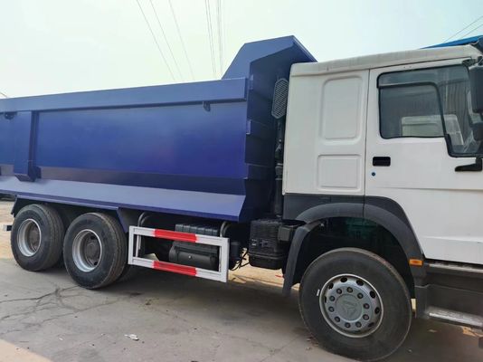 6X4 375 pk U-Share tweedehands HOWO Dump Truck Motor Capaciteit 6-8L Paardenkracht 351-450 pk