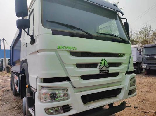 6X4 375 pk U-Share tweedehands HOWO Dump Truck Motor Capaciteit 6-8L Paardenkracht 351-450 pk