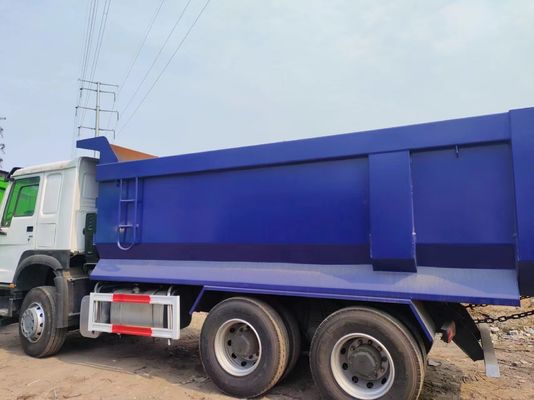 Radialbanden HOWO 6*4 Tipper Truck met 5 zitplaatsen en grote laadcapaciteit