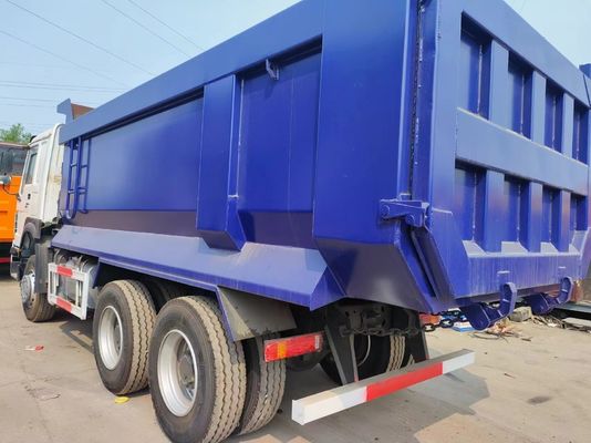 Radialbanden HOWO 6*4 Tipper Truck met 5 zitplaatsen en grote laadcapaciteit