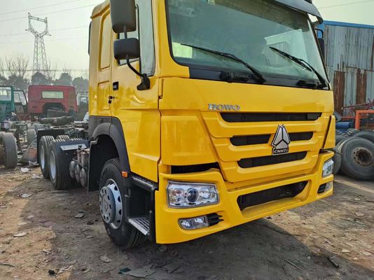 Tubeless Tire Design Sinotruk 6*4 Tractor Truck Geel Sinotruk Head Truck